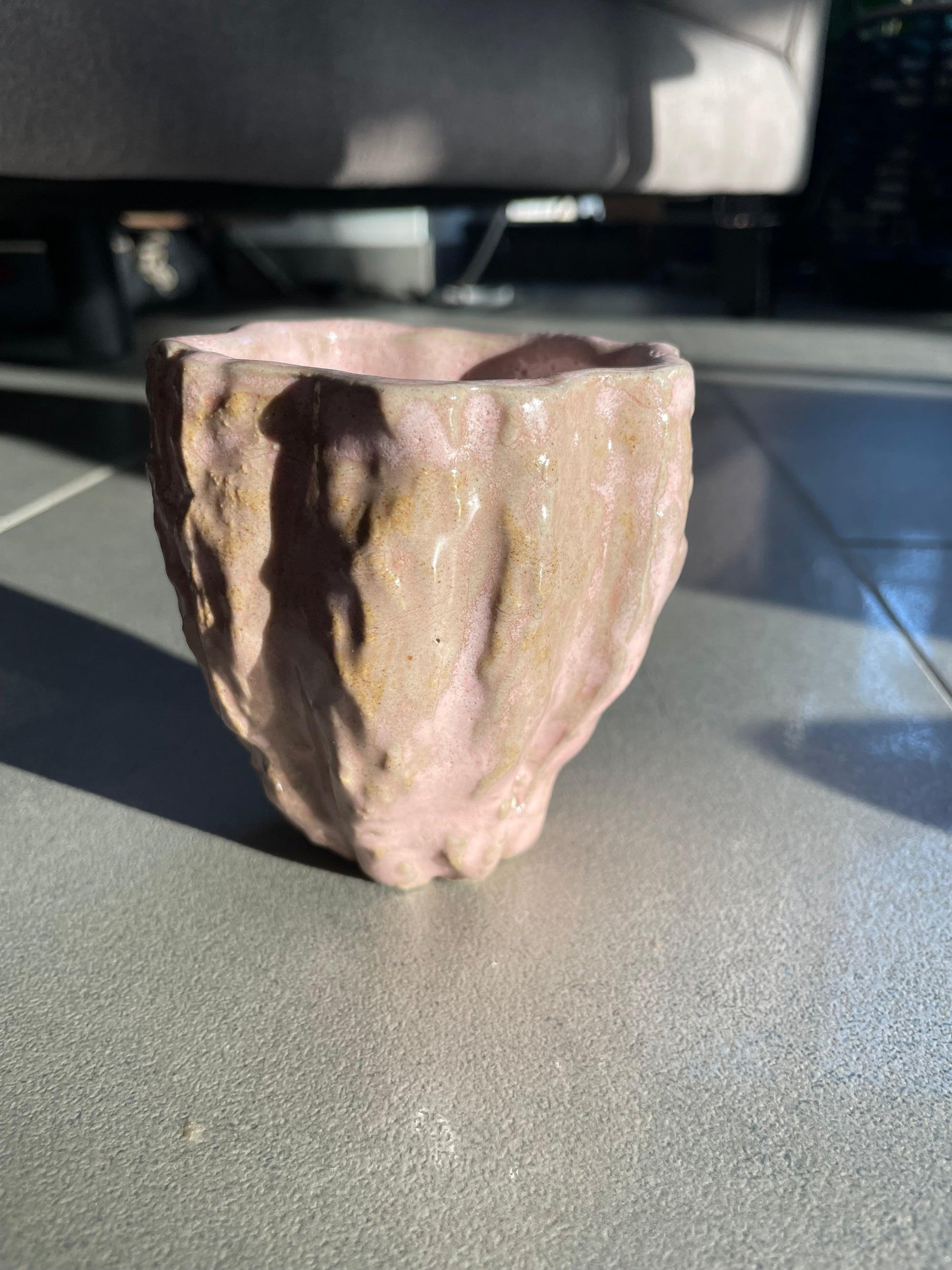 Ceremonial cacao cup - Lilac Cacao pod