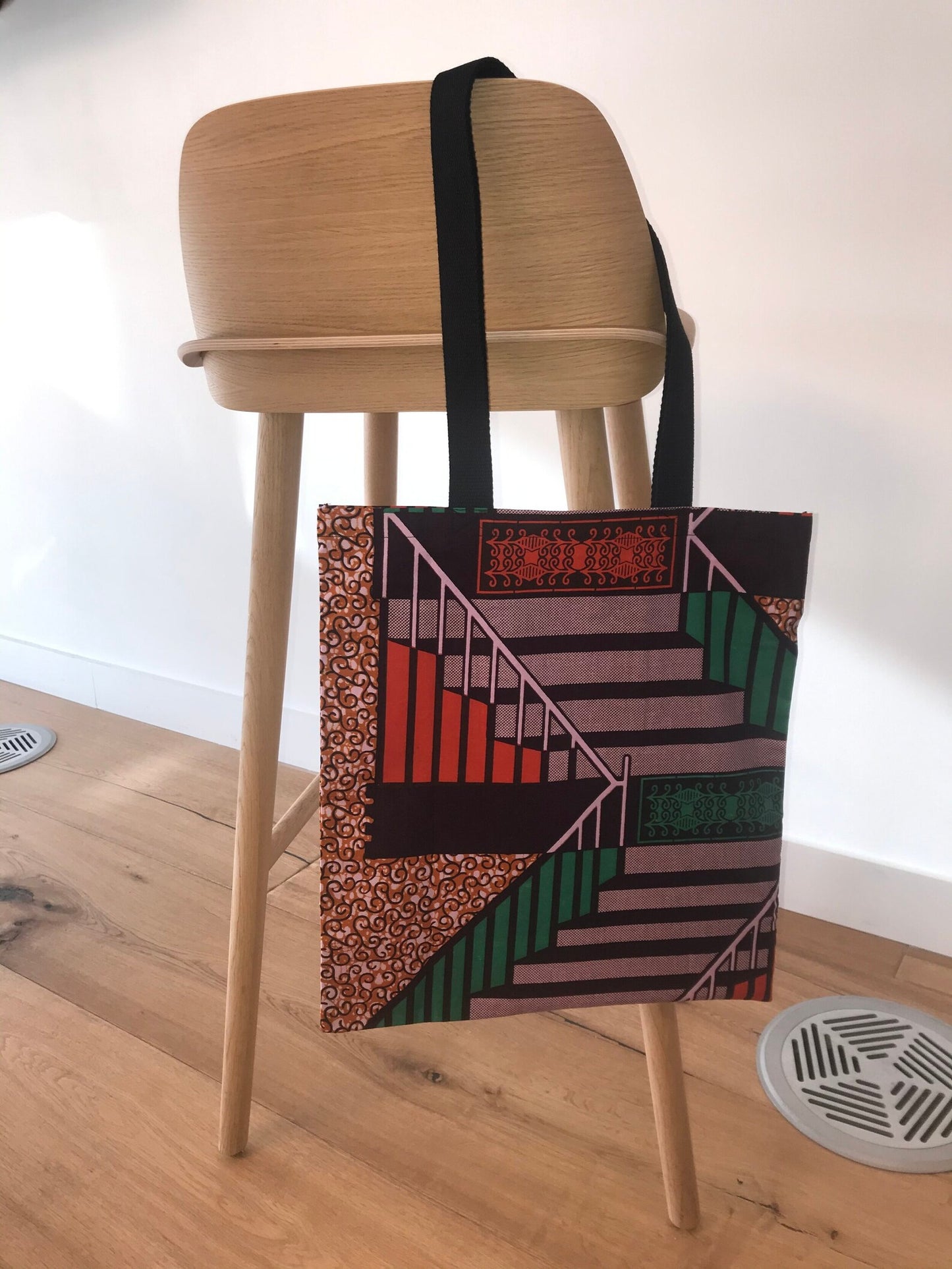 Totebag in wax - Daphné